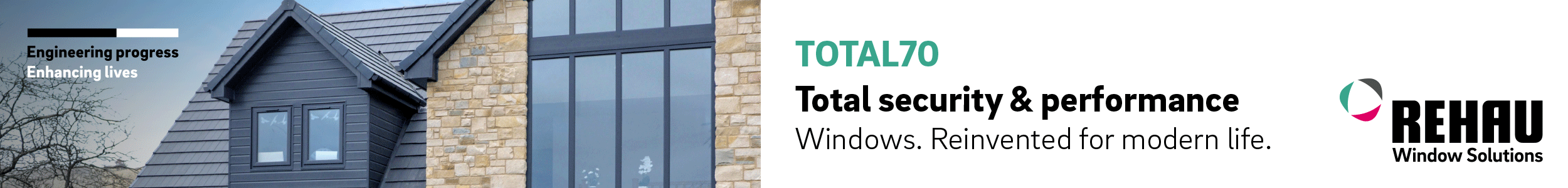 Rehau 70 Top Wrap Banner