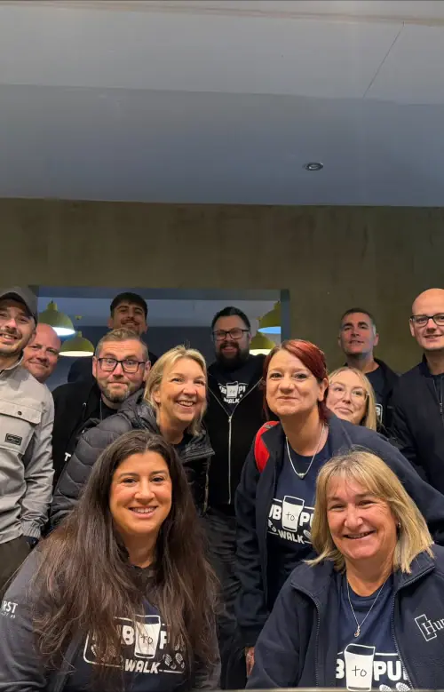 Hurst Team Steps Up for Dove House Hospice