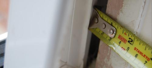 Poorly fitted installation showing a large gap caused by substandard workmanship.