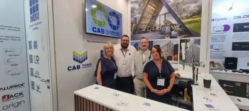 Council for Aluminium in Building exhibiting at a previous FIT Show ahead of its expanded CAB Hub at FIT Show 2027.