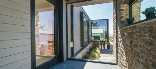 Reynaers Aluminium SL 68 windows at Riversmeet Boathouse in Exeter